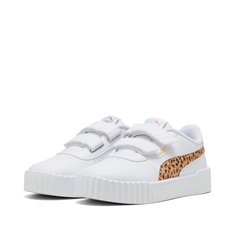 PUMA - Carina 3.0 Animal V PS Zapatilla Urbana Niña Animal Print (28 a 35) Puma