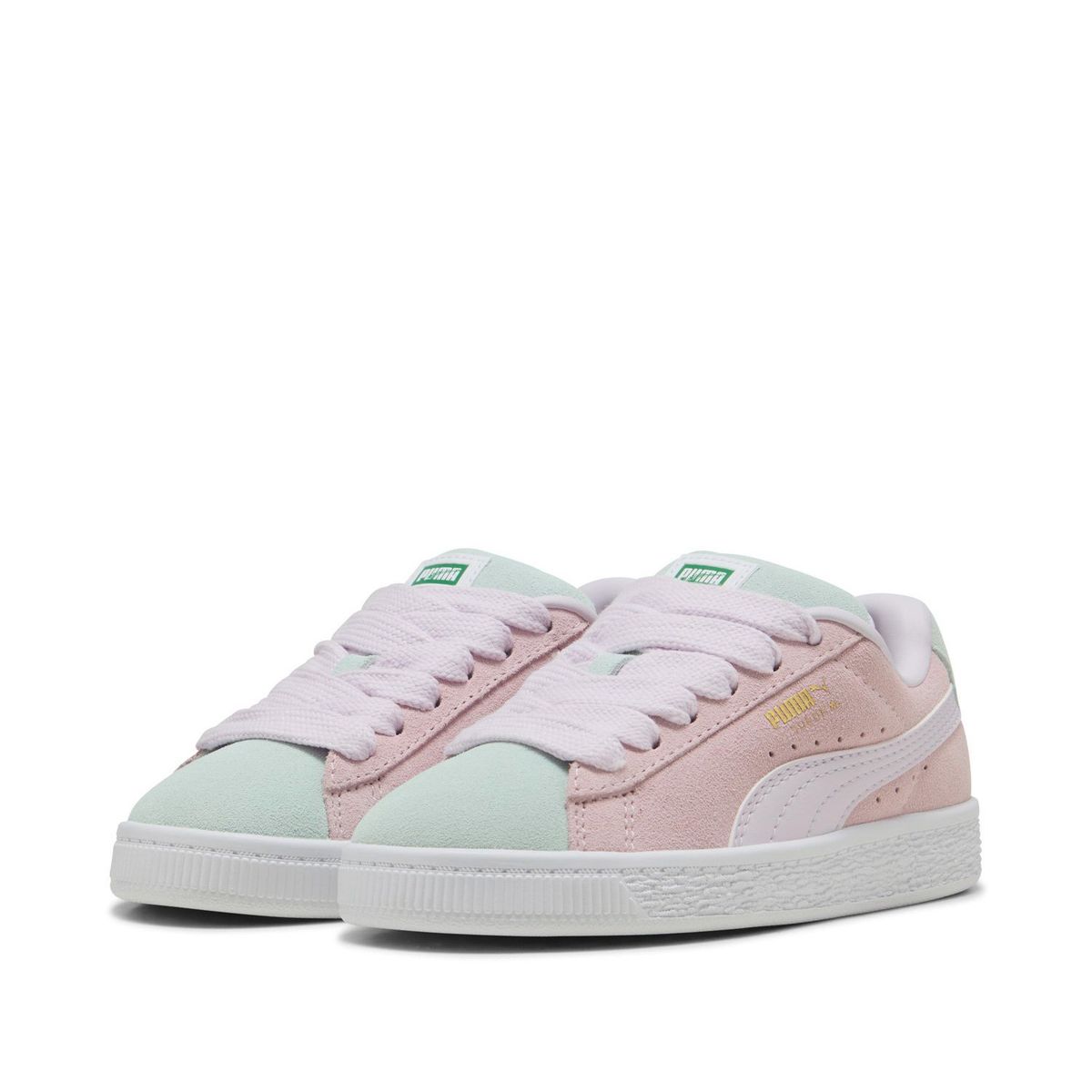 PUMA - Suede XL PS Zapatilla Urbana Niña Rosado (28 a 35) Puma