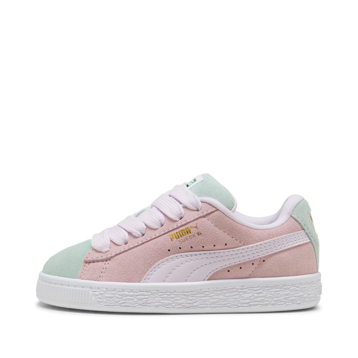 PUMA - Suede XL PS Zapatilla Urbana Niña Rosado (28 a 35) Puma