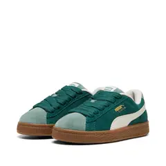 PUMA - Suede XL Zapatilla Urbana Niño Verde (28 a 34)