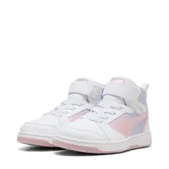 PUMA - Rebound V6 Mid Dreams Zapatilla Urbana Niña Morado (28 a 35)