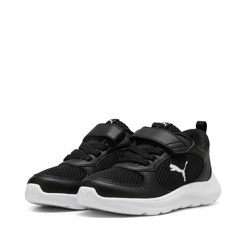 PUMA - Fun Racer Zapatilla Urbana Unisex Negro Puma