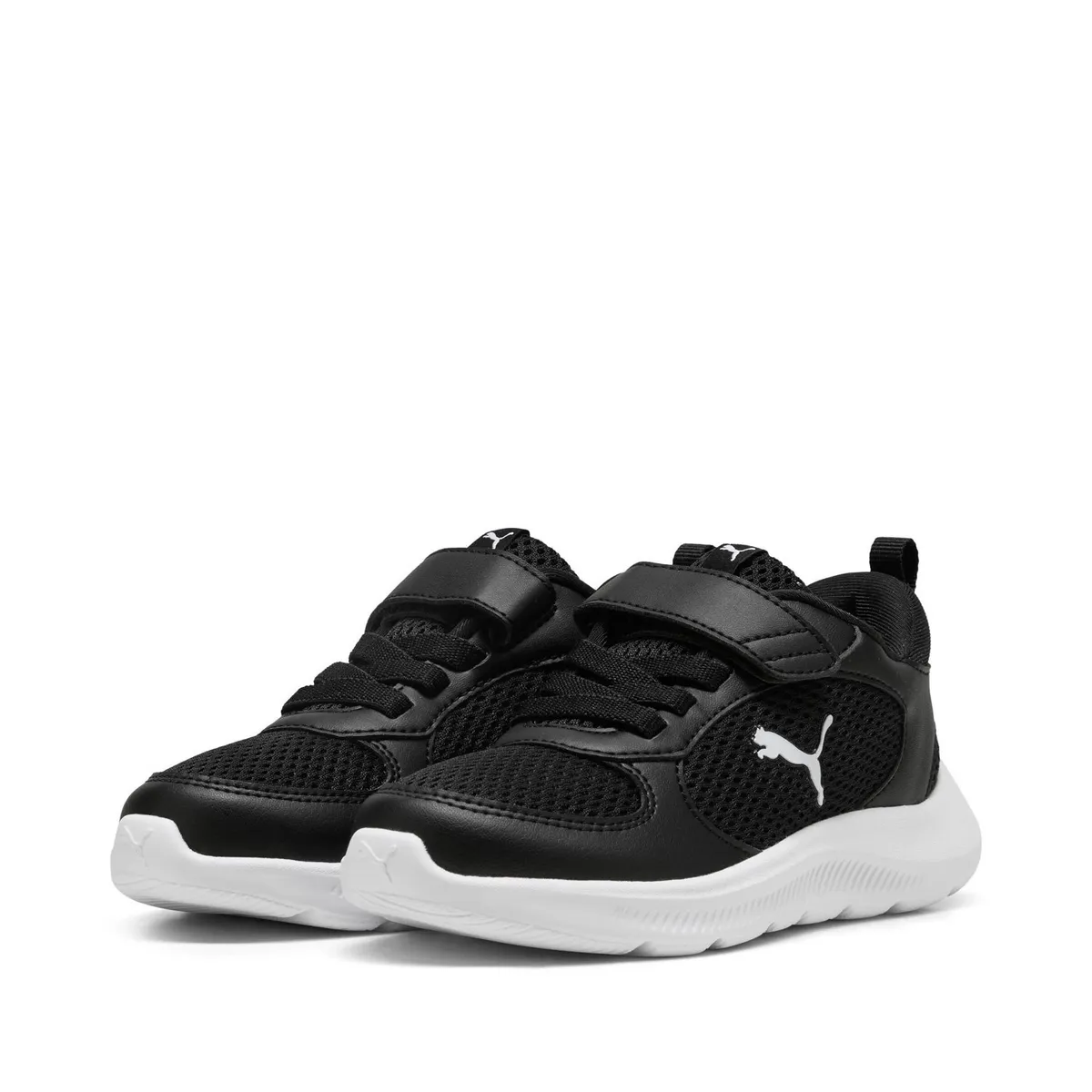 PUMA - Fun Racer Zapatilla Urbana Unisex Negro Puma