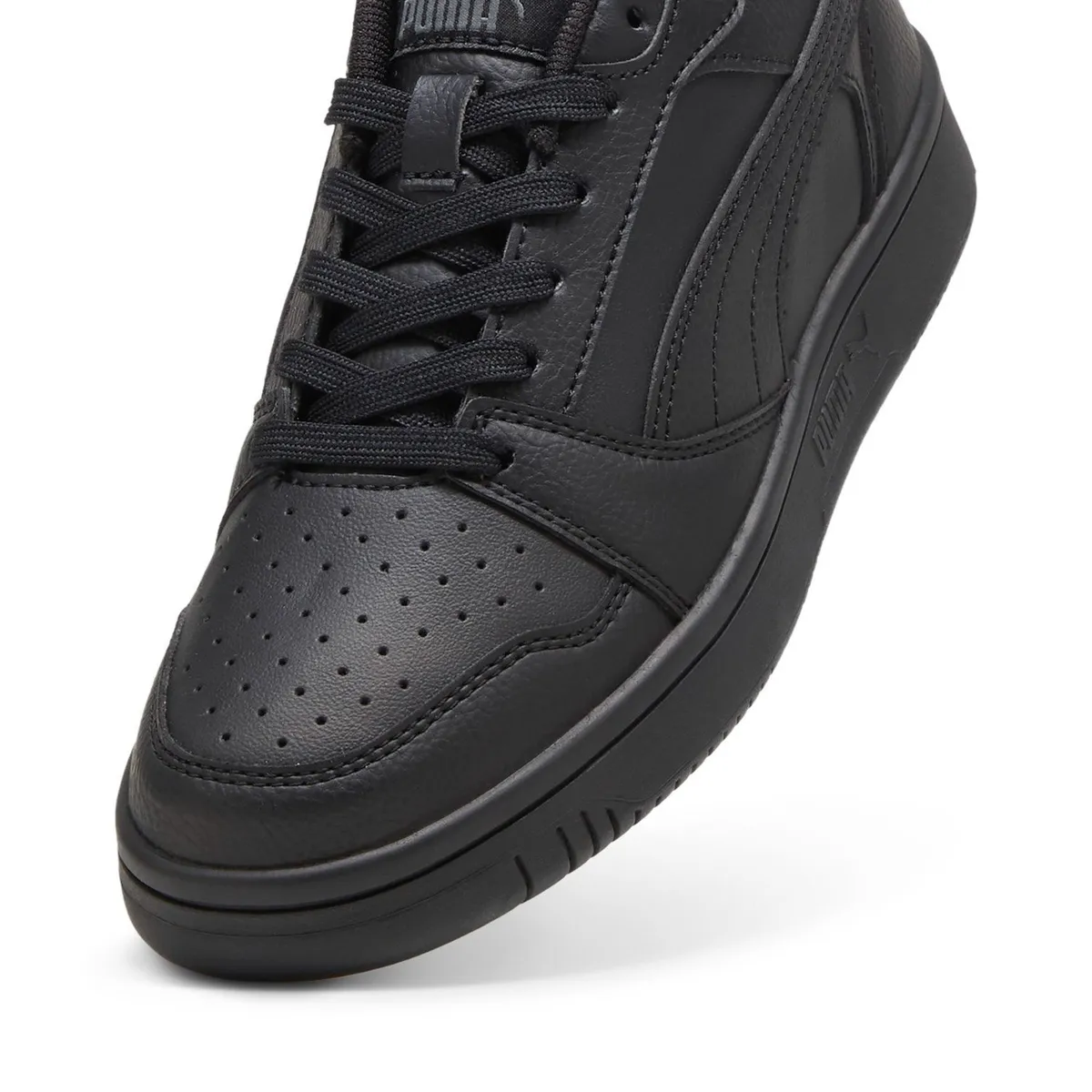 PUMA - Rebound V6 LO Jr Zapatilla Urbana Unisex Negro Puma