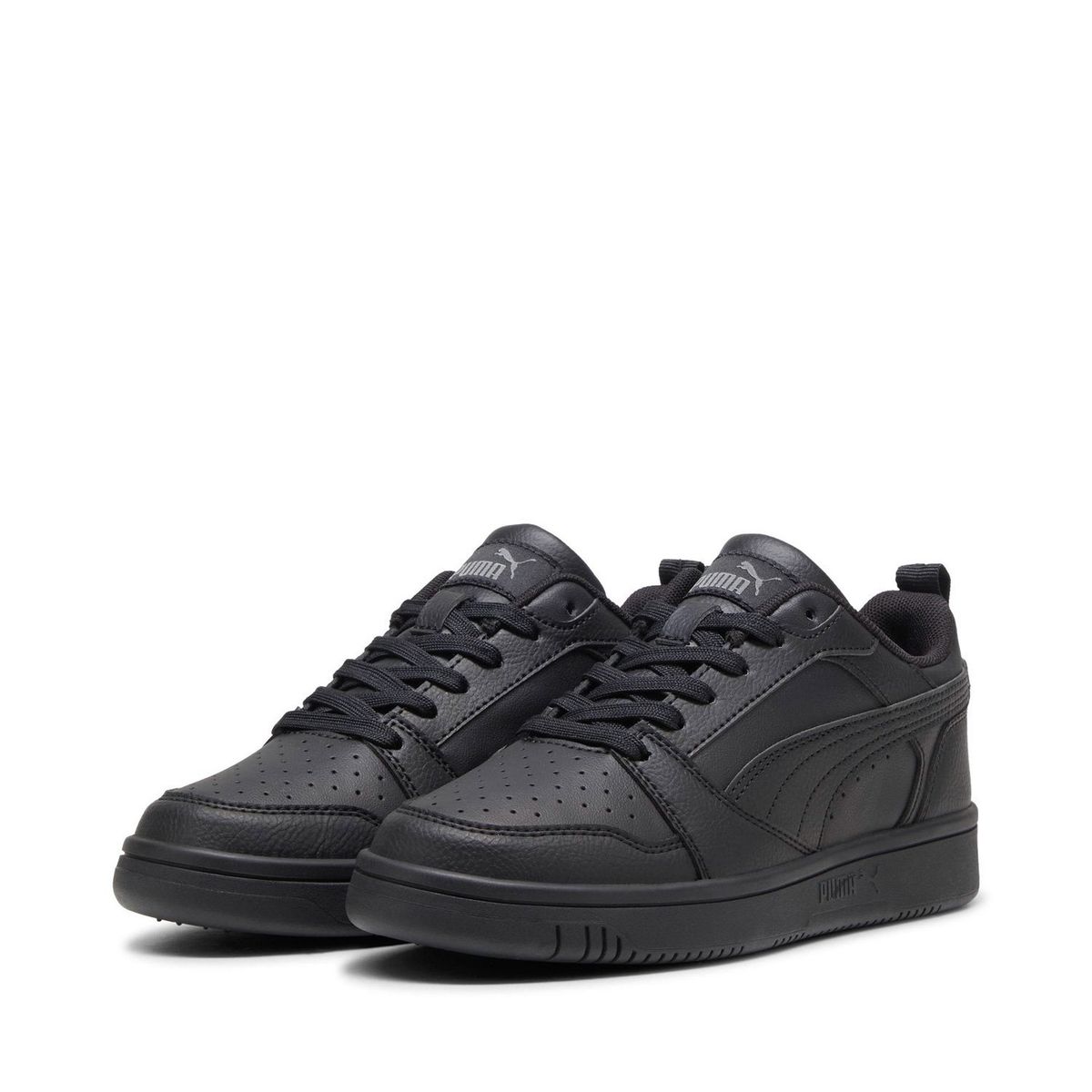 PUMA - Rebound V6 Lo Jr Zapatilla Urbana Unisex Negro Puma