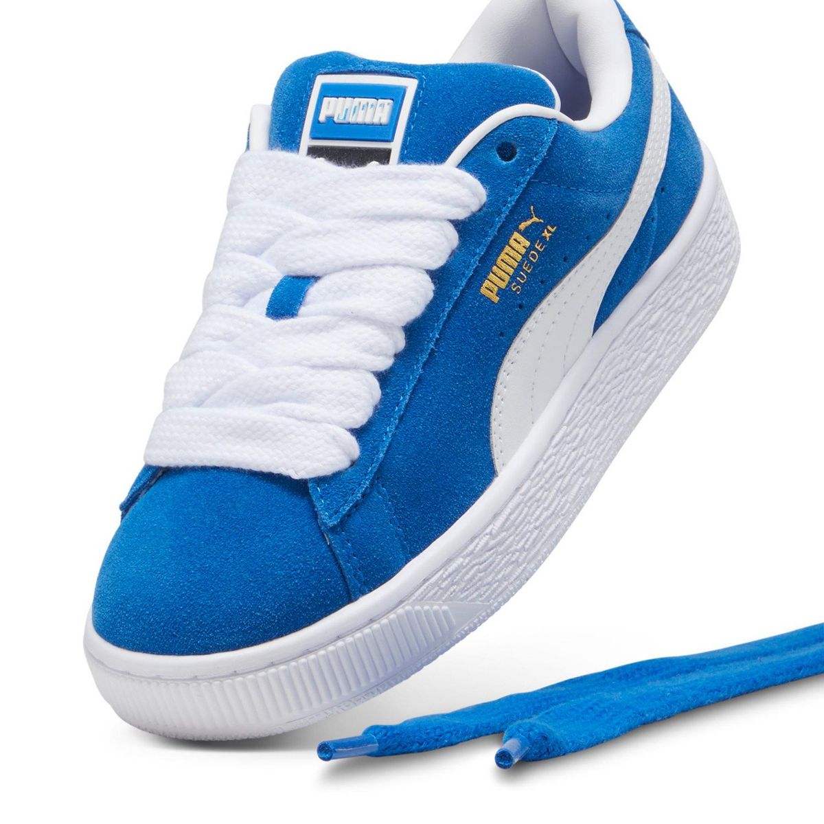 PUMA - Suede XL Zapatilla Urbana Niño Azul (35.5 a 37.5) Puma