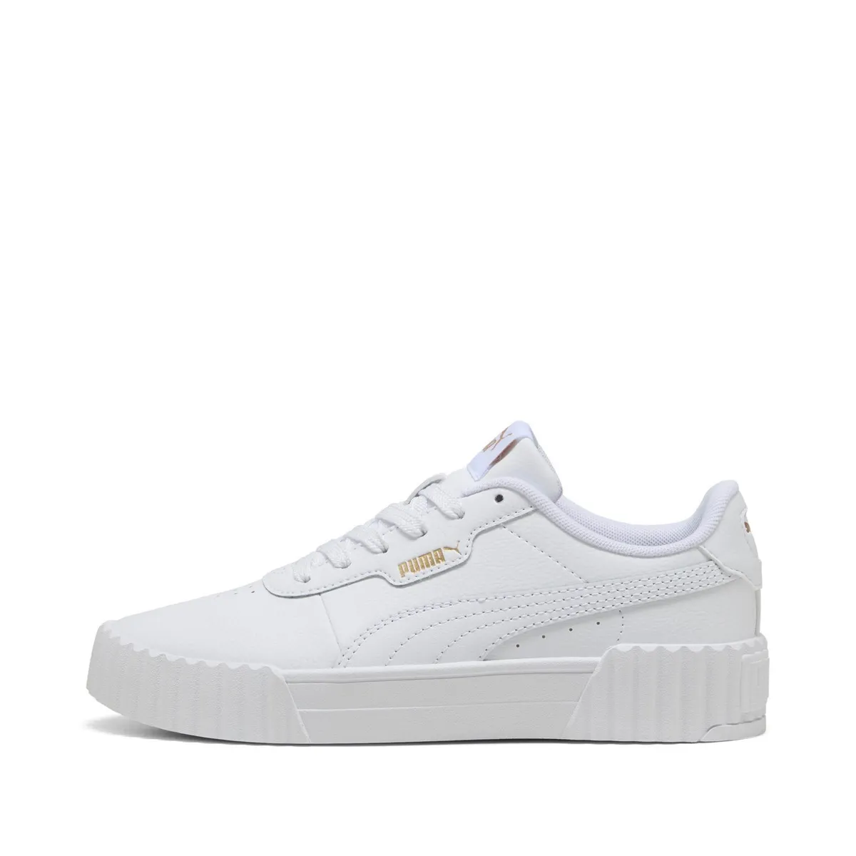 PUMA - Carina 3.0 Jr Zapatilla Urbana Niña Blanco (35.5 a 37.5) Puma