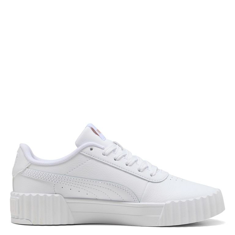 PUMA Carina 3.0 Jr Zapatilla Urbana Niña Blanco (35.5 a 37.5)