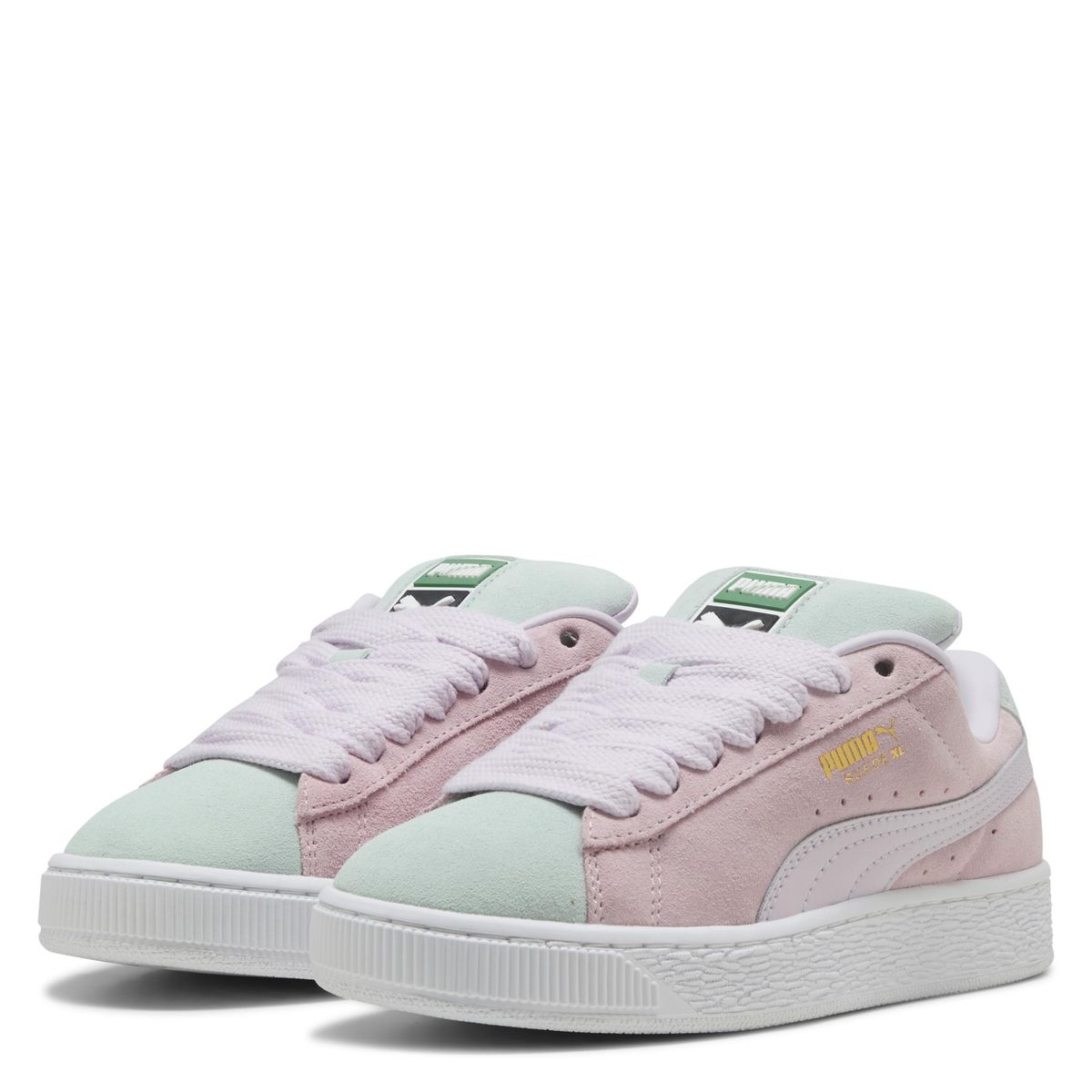 PUMA - Suede XL Zapatilla Urbana Niña Rosado (35.5 a 38) Puma