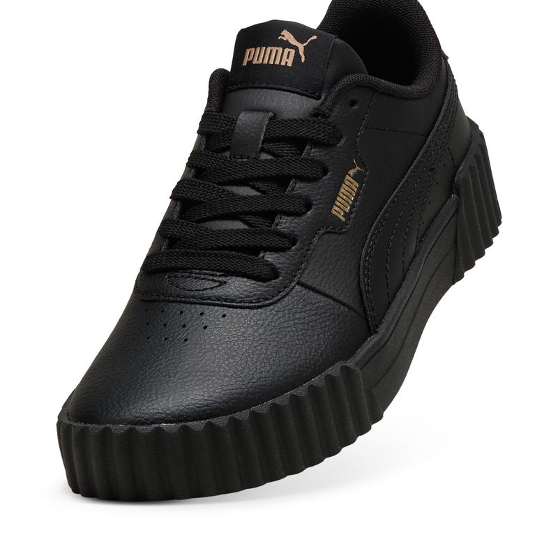 PUMA - Carina 3.0 Jr Zapatilla Urbana Niña Negro (35.5 a 38) Puma
