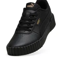 PUMA - Carina 3.0 Jr Zapatilla Urbana Niña Negro (35.5 a 38)