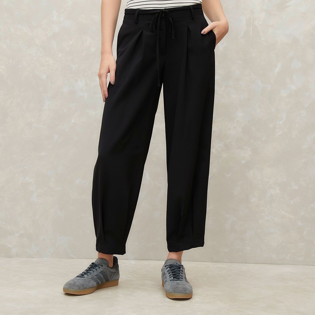 SYBILLA - Pantalón Balloon Sybilla Mujer Tiro Medio