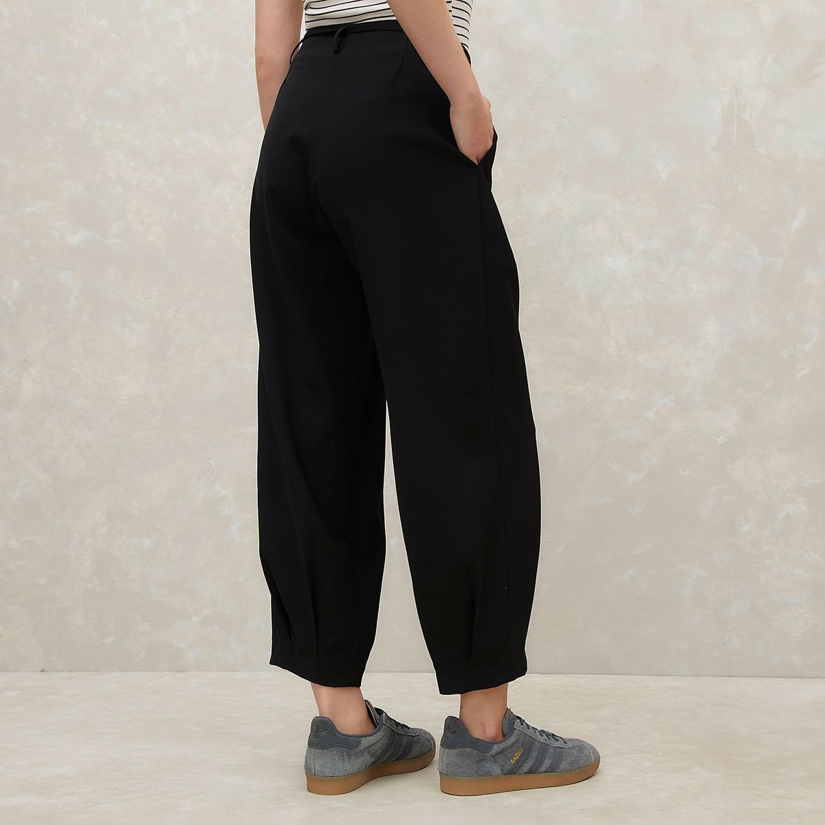 SYBILLA - Pantalón Balloon Sybilla Mujer Tiro Medio