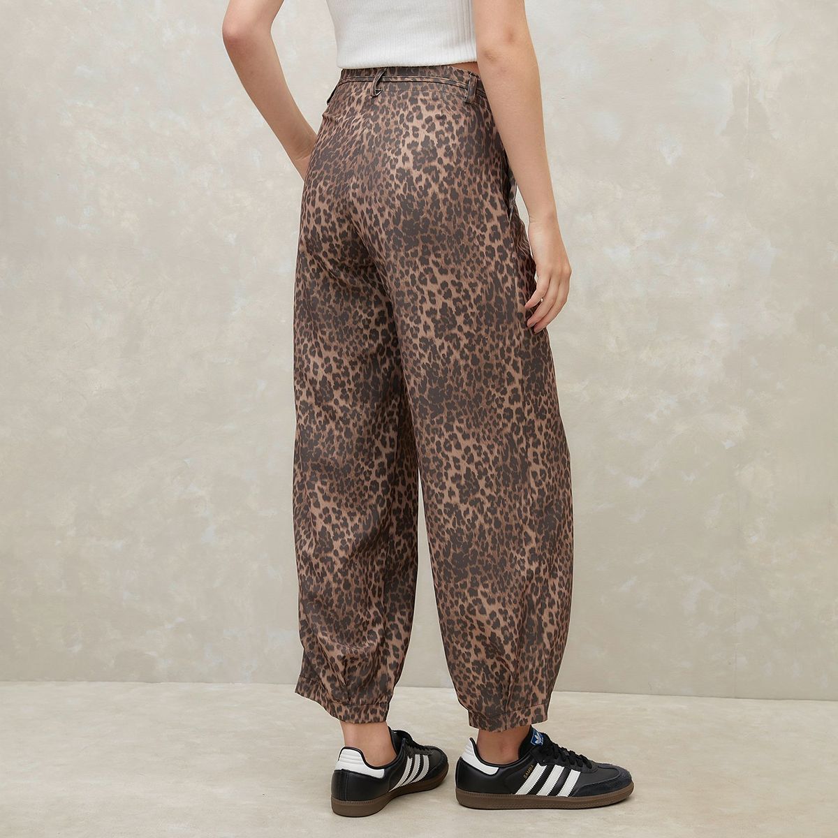 SYBILLA - Pantalón Balloon Sybilla Mujer Tiro Medio