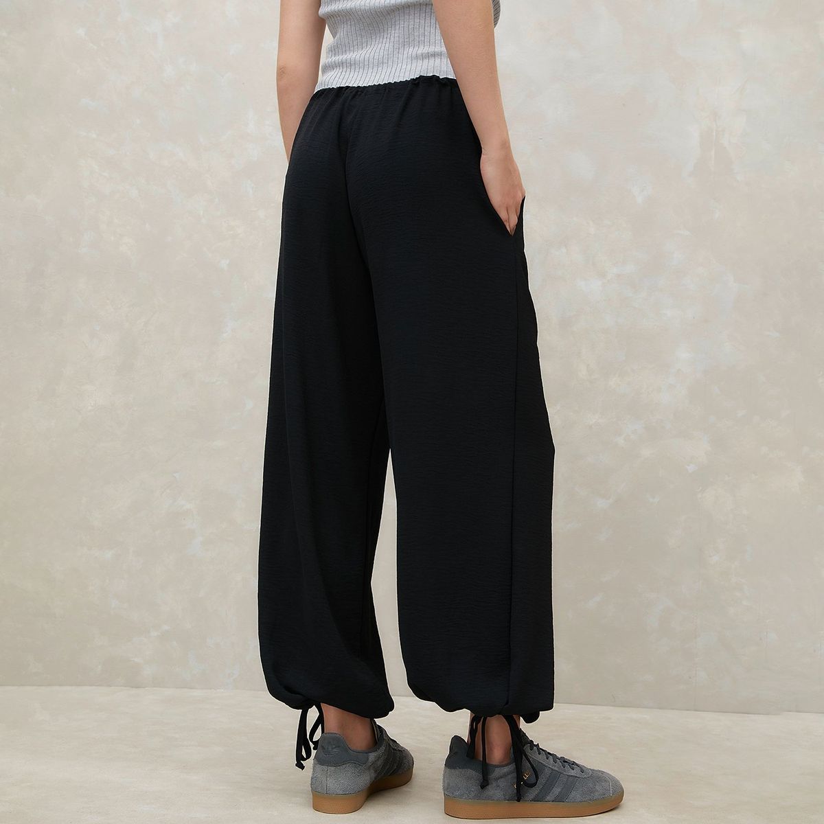 SYBILLA - Pantalón Pijama Balloon Sybilla Mujer Casual