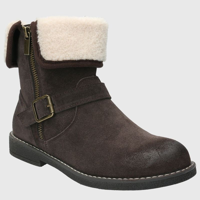 HUSH PUPPIES - Botín Mujer Café Hush Puppies