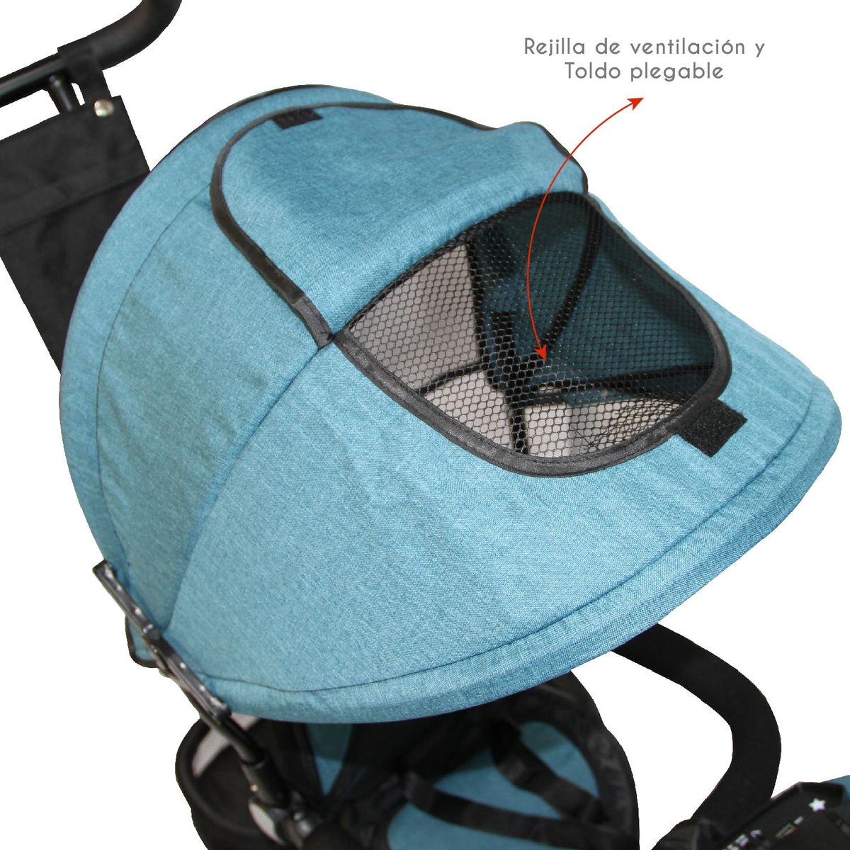 BEBEGLO - Triciclo Bluetooth Reversible One Click Bebeglo