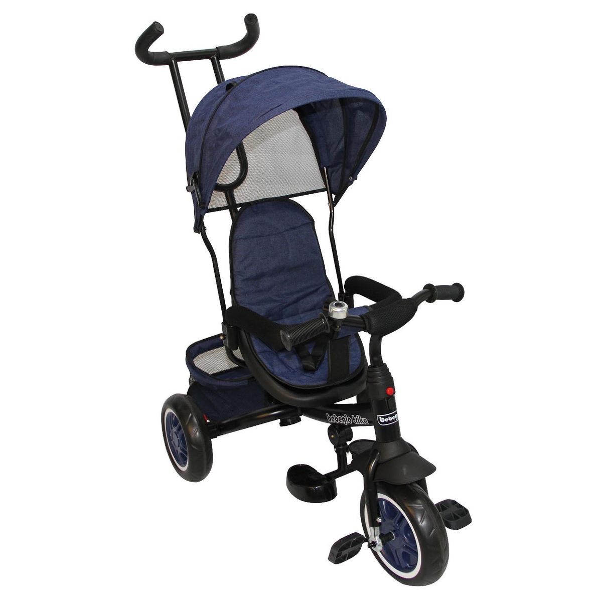 BEBEGLO - Triciclo One Click RS-4045Q Azul Bebeglo