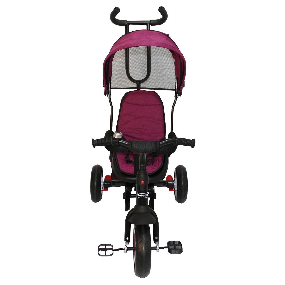 BEBEGLO - Triciclo One Click RS-4045Q Fucsia  Bebeglo
