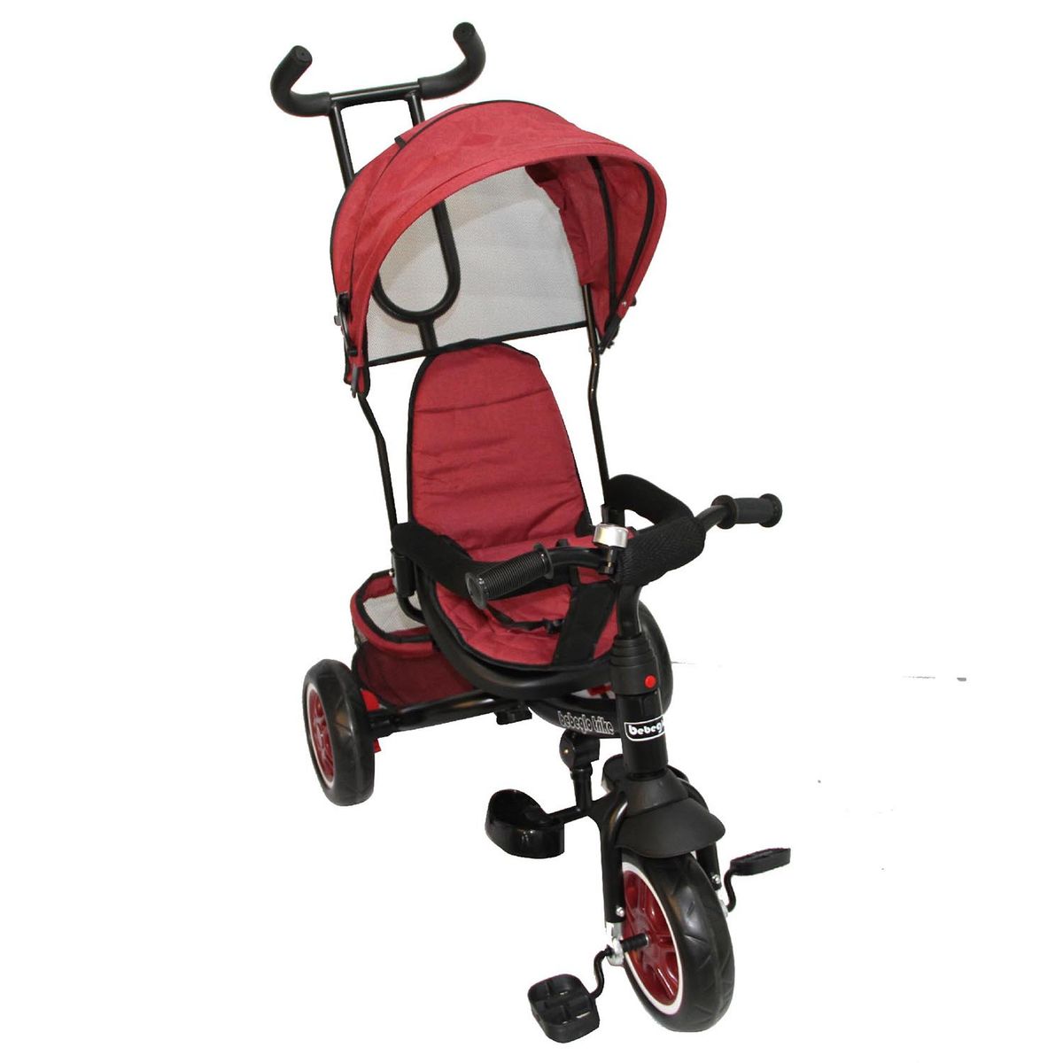 BEBEGLO - Triciclo One Click RS-4045Q Rojo Bebeglo