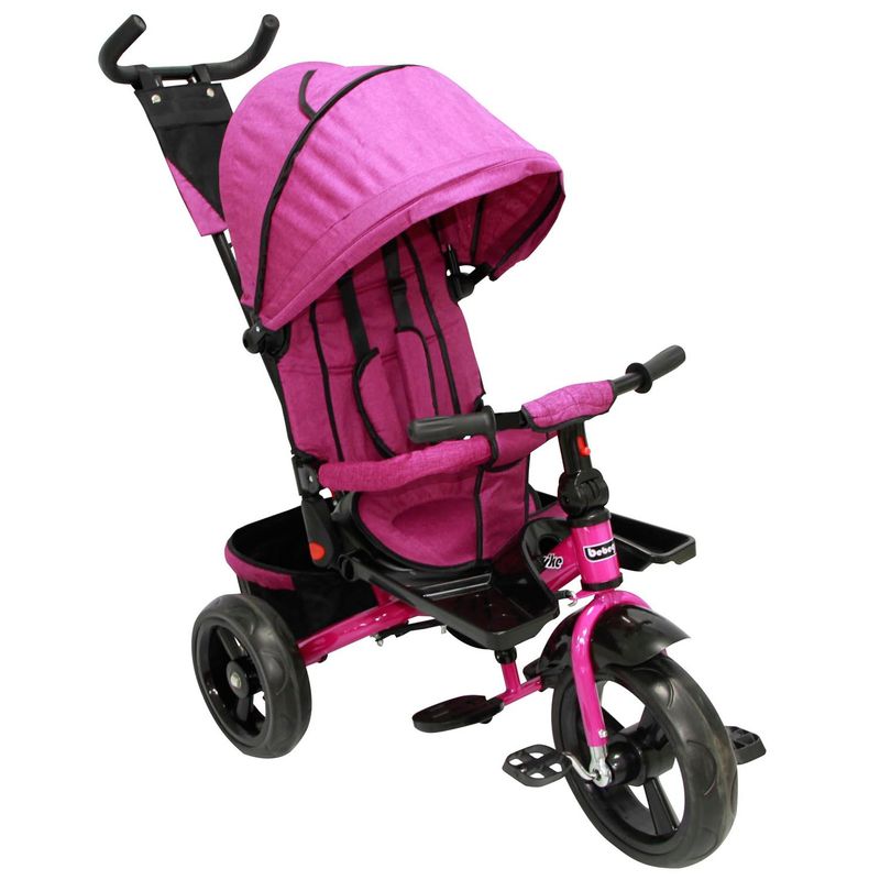 BEBEGLO - Triciclo Reversible Reclinable Bebeglo RS-4075Q Fucsia