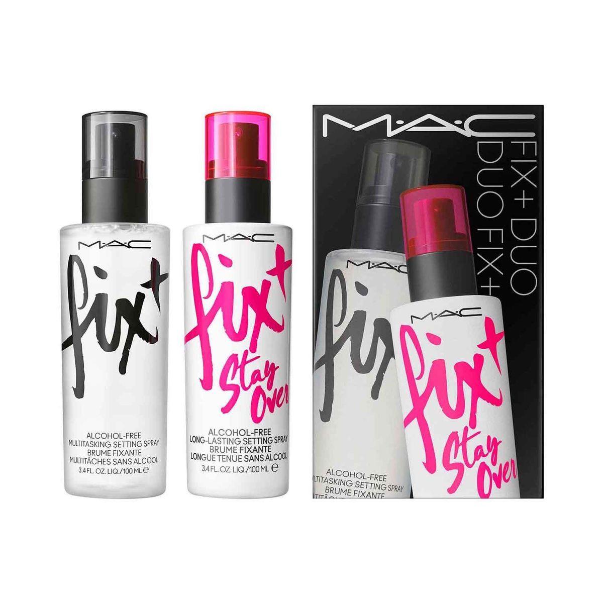 MAC - Set De Maquillaje + Stay Fix+ Duo Mac Cosmetics