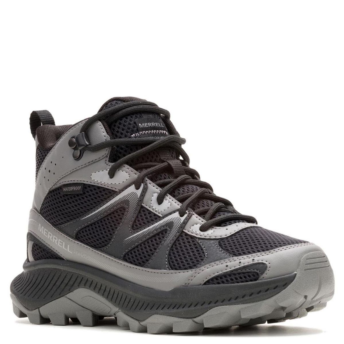 MERRELL - Tempo Exp Mid WP Zapatilla Urbana Hombre Negro Merrell