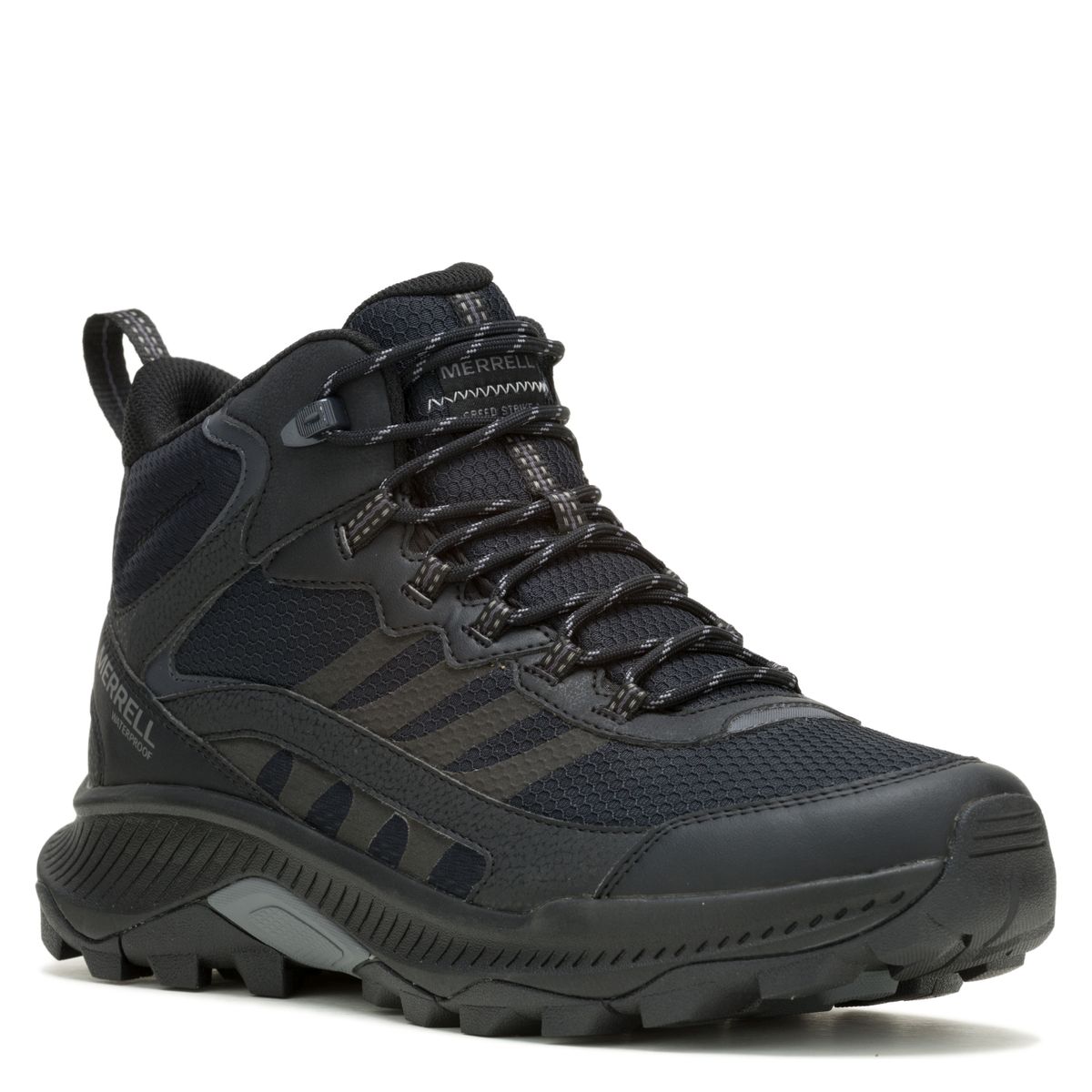 MERRELL - Speed Strike 2 Mid WP Zapatilla Urbana Hombre Negro Merrell