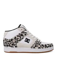 DC SHOES - Manteca 4 Mid Zapatilla Urbana Mujer Cuero Blanco