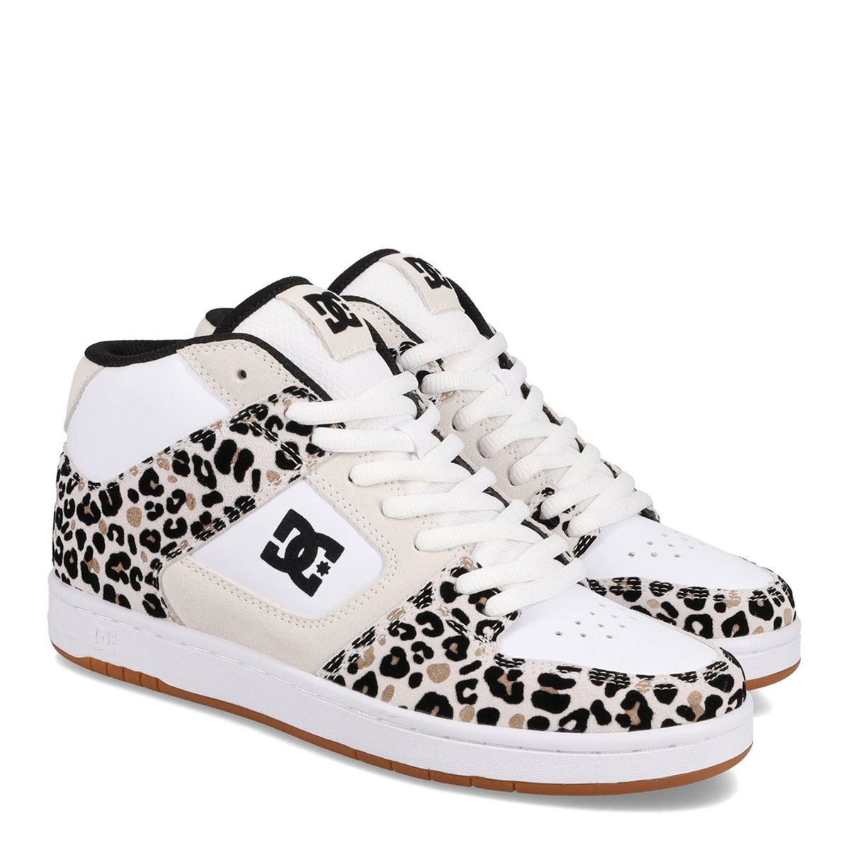 DC SHOES - Manteca 4 Mid Zapatilla Urbana Mujer Cuero Blanco DC Shoes