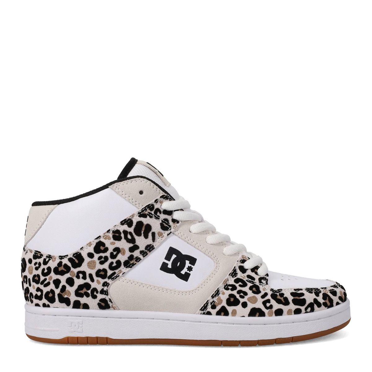 DC SHOES - Manteca 4 Mid Zapatilla Urbana Mujer Cuero Blanco Dc Shoes