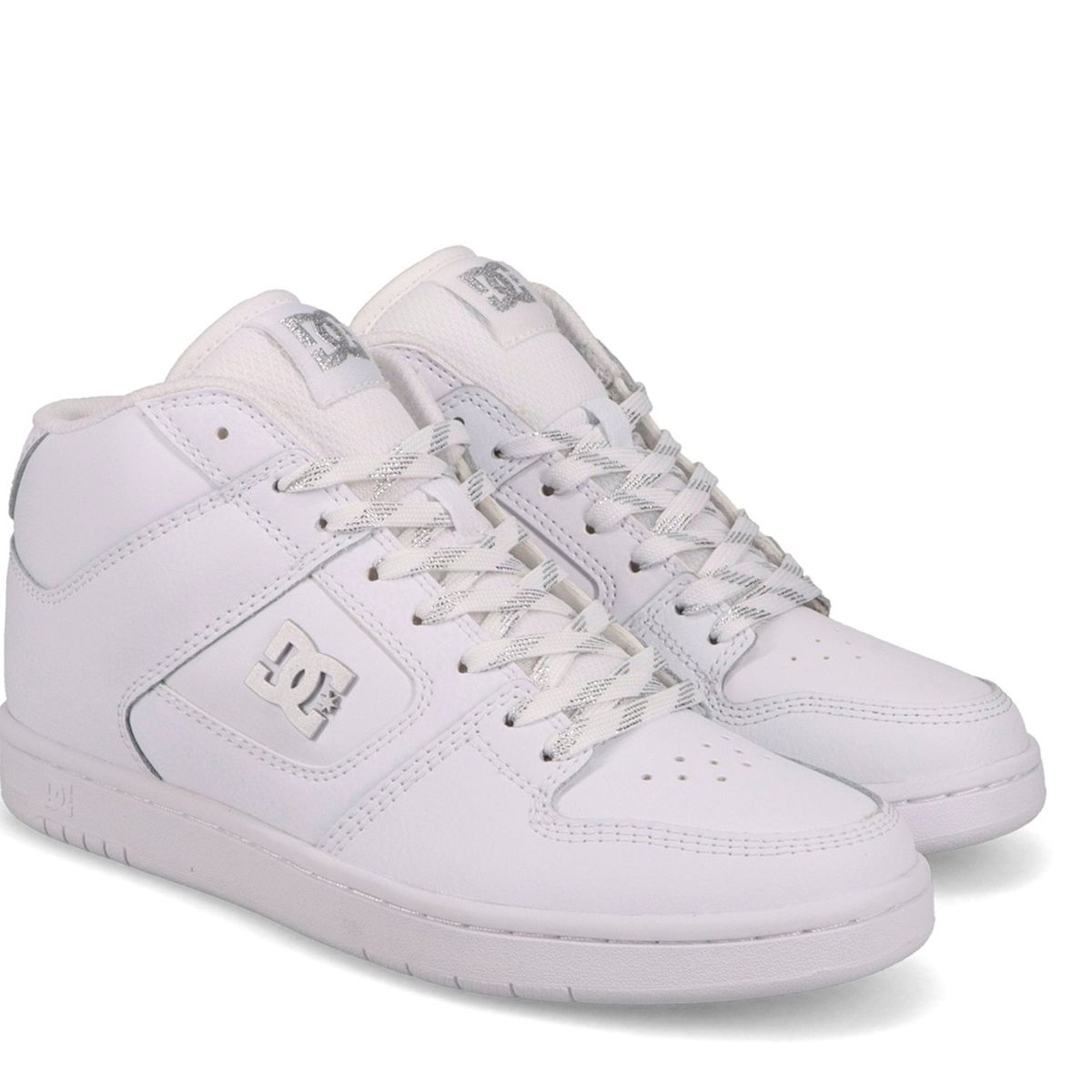 DC SHOES - Manteca 4 Zapatilla Urbana Mujer Cuero Blanco DC Shoes