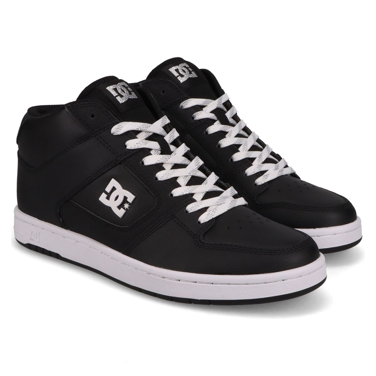 DC SHOES - Manteca 4 Zapatilla Urbana Mujer Cuero Negro DC Shoes