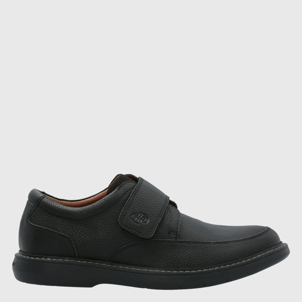 HUSH PUPPIES - Zapatilla Hombre Cuero Negro Hush Puppies