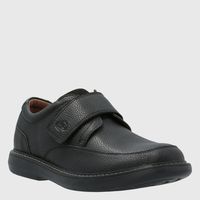 Zapatilla Hombre Cuero Negro