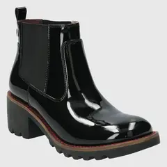 HUSH PUPPIES - Botín Mujer Negro
