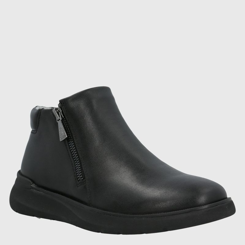HUSH PUPPIES - Botín Mujer Negro Hush Puppies