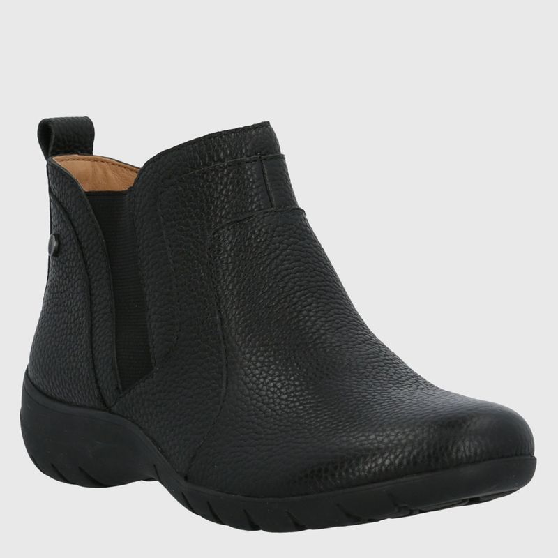 HUSH PUPPIES - Botín Mujer Negro Hush Puppies