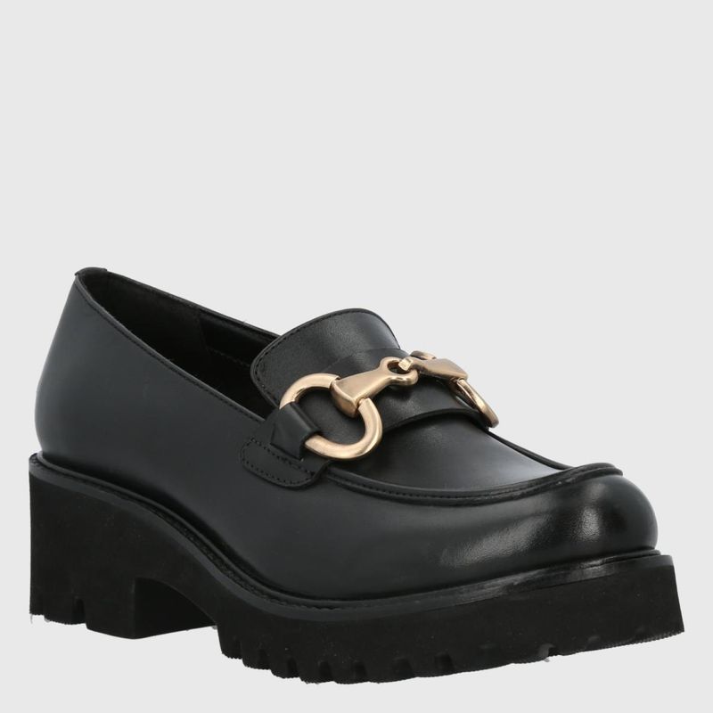 HUSH PUPPIES - Mocasin Mujer Negro Hush Puppies