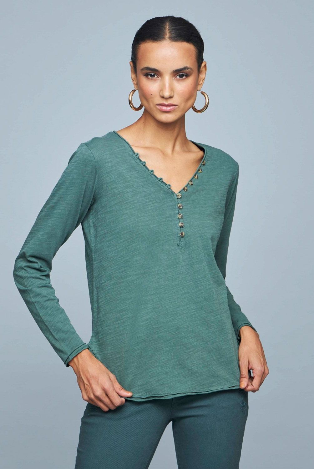 SAVILLE ROW - Polera Manga Corta Mujer Saville Row