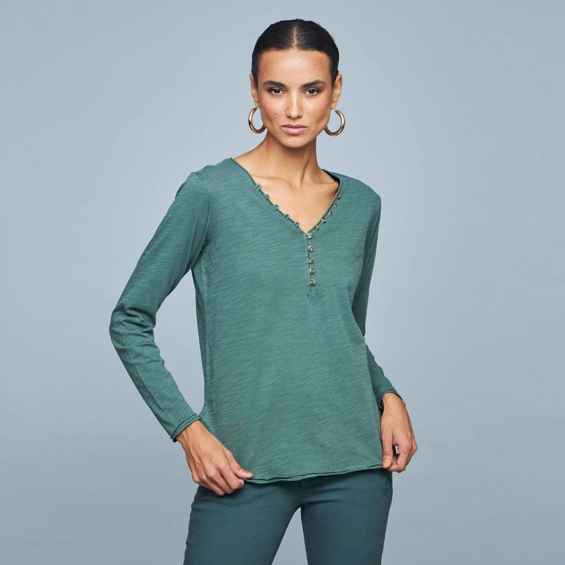 SAVILLE ROW - Polera Manga Corta Mujer Saville Row