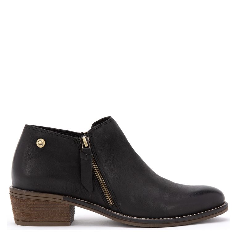 GACEL Botín Mujer Cuero Negro Gacel | Falabella Chile