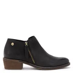 GACEL - Botín Mujer Cuero Negro