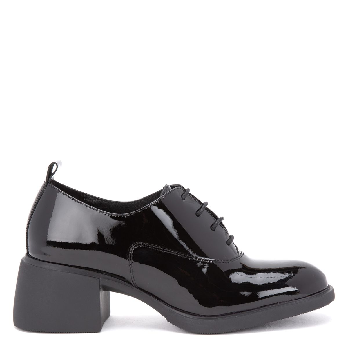 GACEL - Zapato Casual Mujer Cuero Negro Gacel