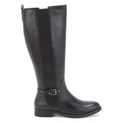 GACEL - Bota Mujer Cuero Negro