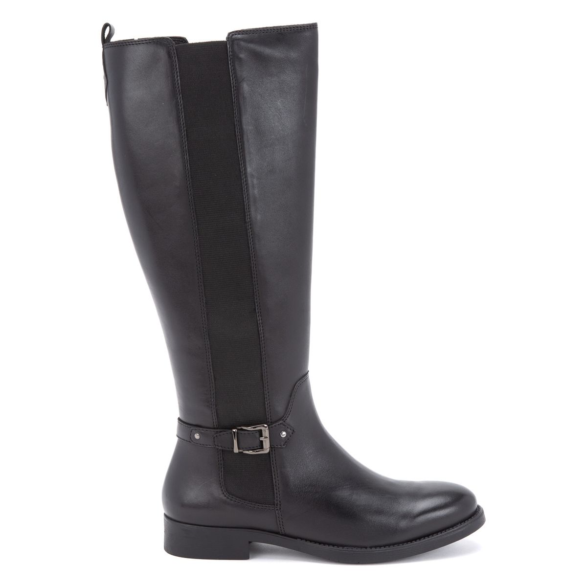 GACEL - Bota Mujer Cuero Negro Gacel