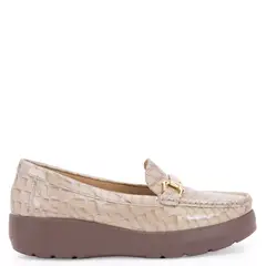 GACEL - Mocasin Mujer Cuero Café