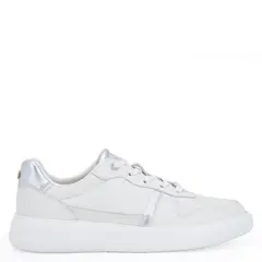 GACEL - Zapatilla Casual Mujer Cuero Blanco