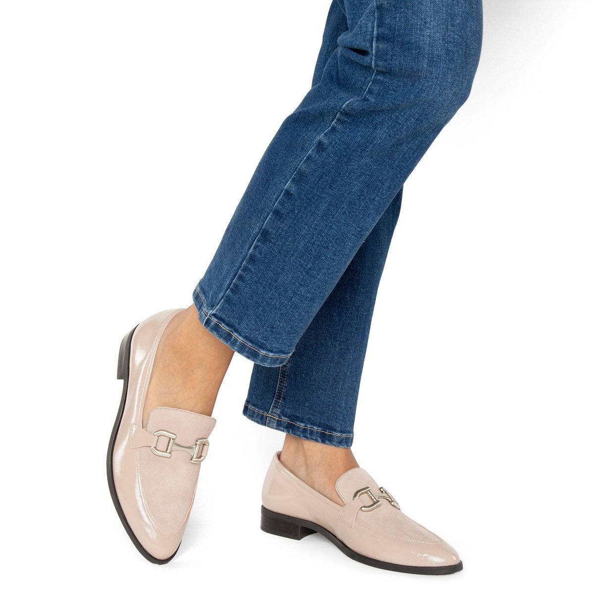 GACEL - Zapato Casual Mujer Cuero Rosado Gacel