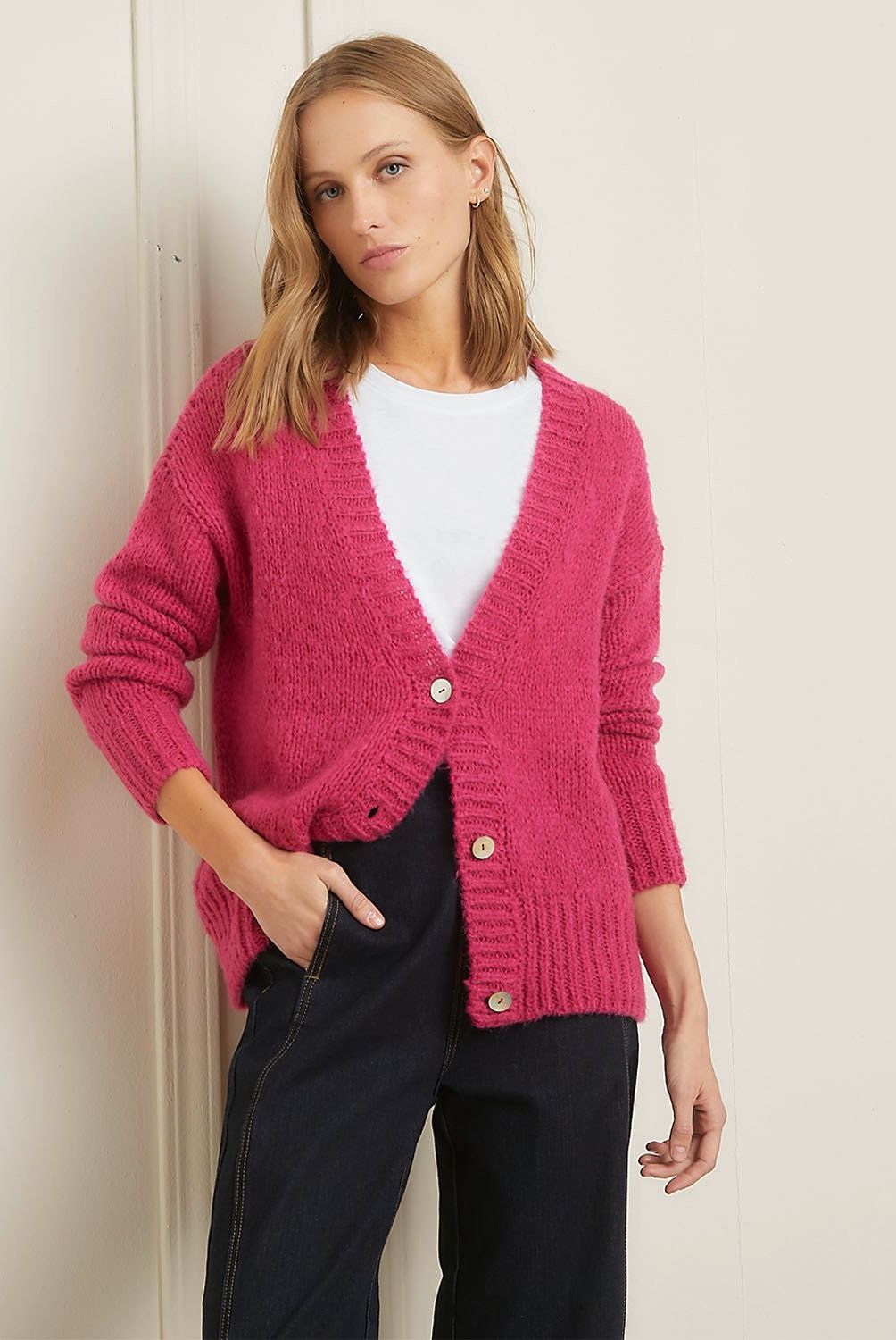 BASEMENT - Cardigan Mujer Basement